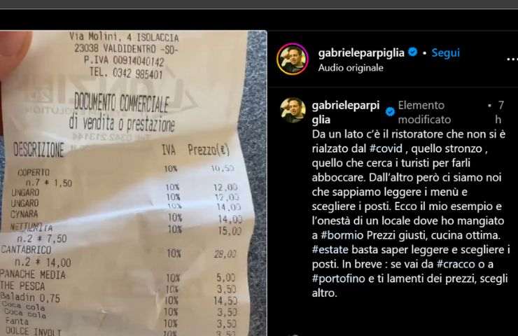 Una voce fuori dal coro: ecco il post del giornalista Parpiglia