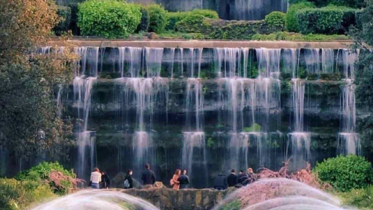 cascate a roma dove si trovano