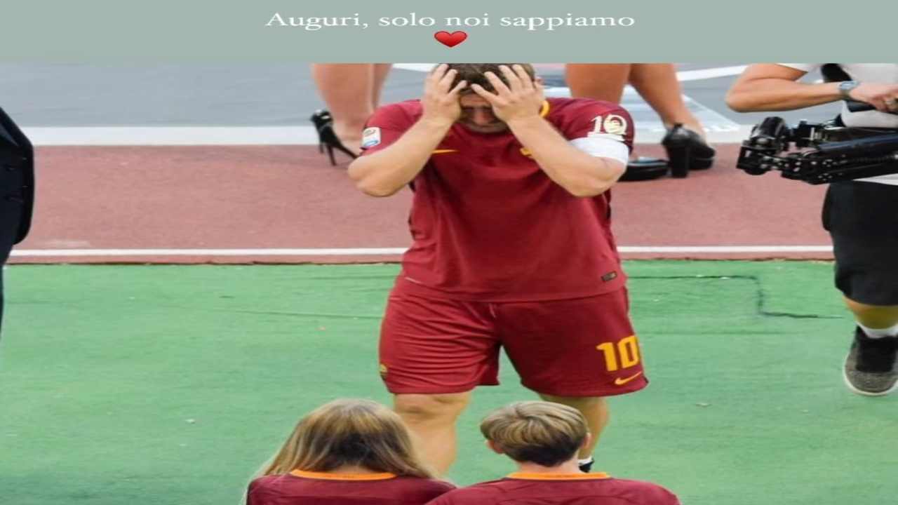 compleanno francesco Totti