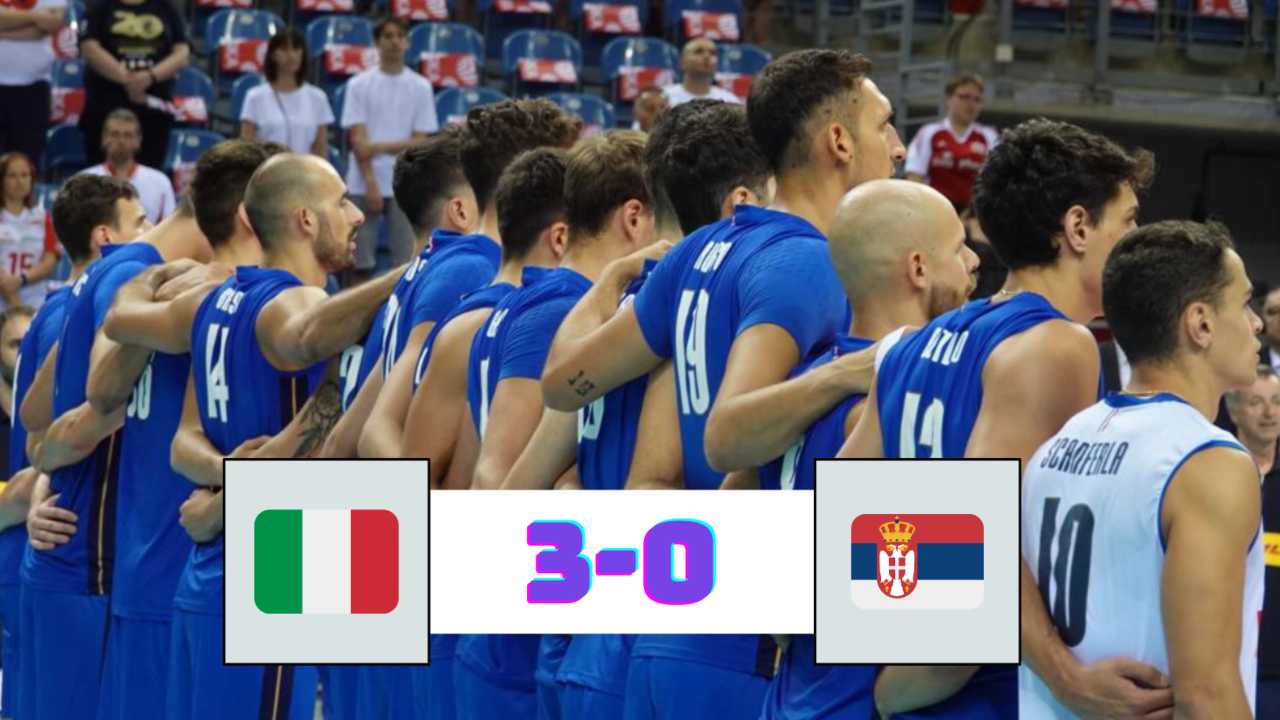 volley italia serbia