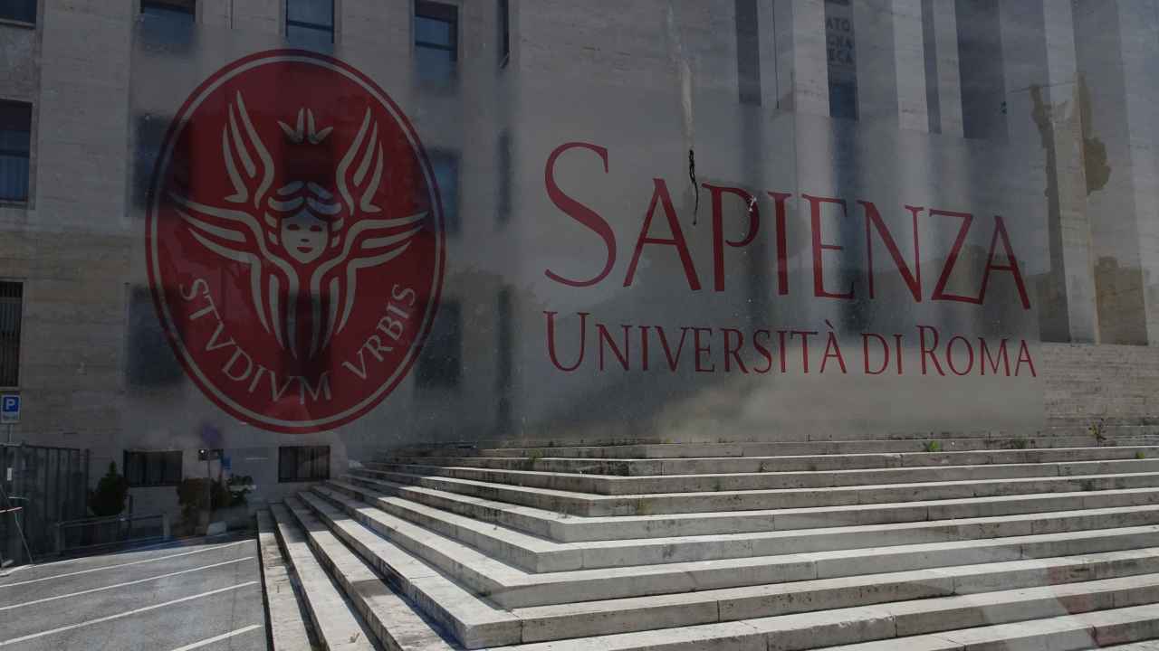 sapienza abbatte alberi 